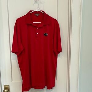 Peter Millar Univ of Georgia Polo Shirt